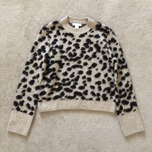 Super Cozy Leopard Sweater